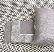 Completo Lenzuola Matrimoniale Cotone Nairobi Grigio