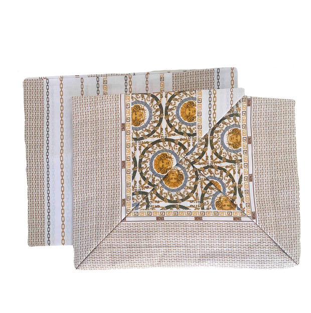 Completo Lenzuola Matrimoniale Cotone Irge Versace